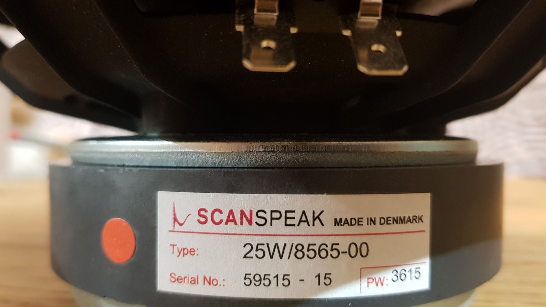 Scan Speak 25W/8565-00 głośnik SCAN SPEAK 25W/8565-00 GŁOŚNIK głośnik niskotonowy